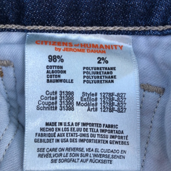Citizens of humanity jeans - Picture 7 of 7
